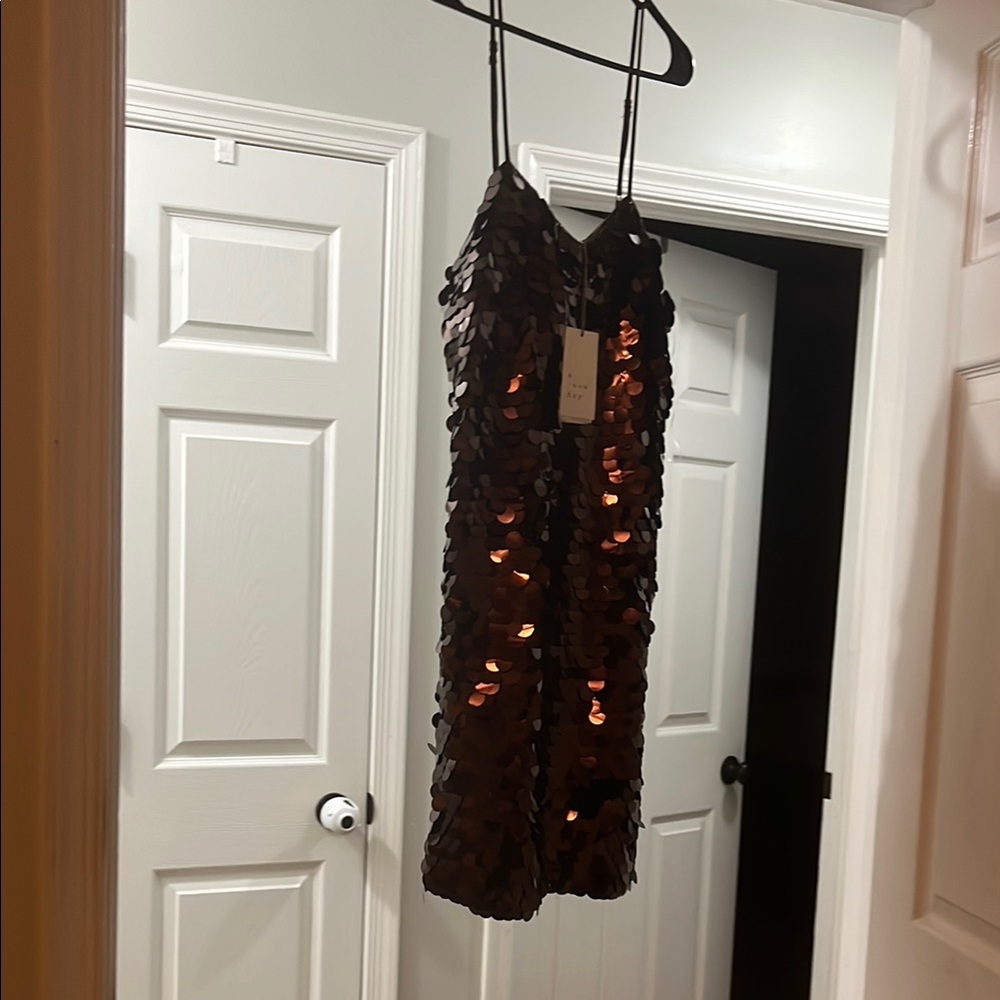 Sequin Strappy Dress
